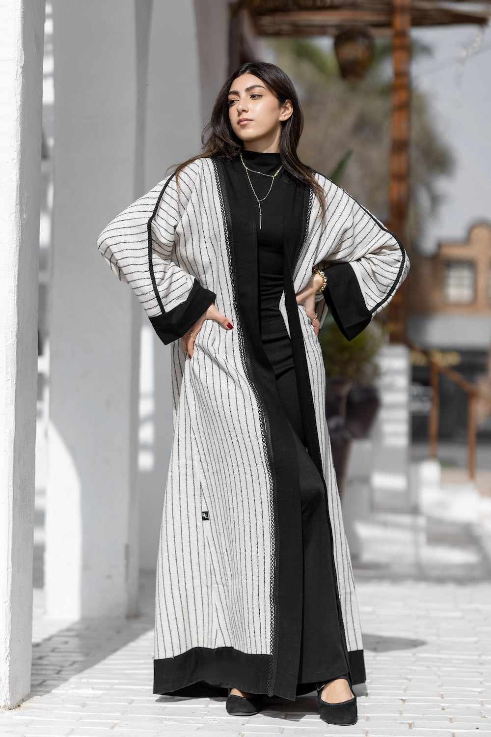 Morning Loom Linen Kaftan