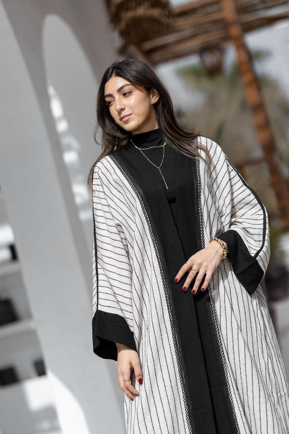 Morning Loom Linen Kaftan