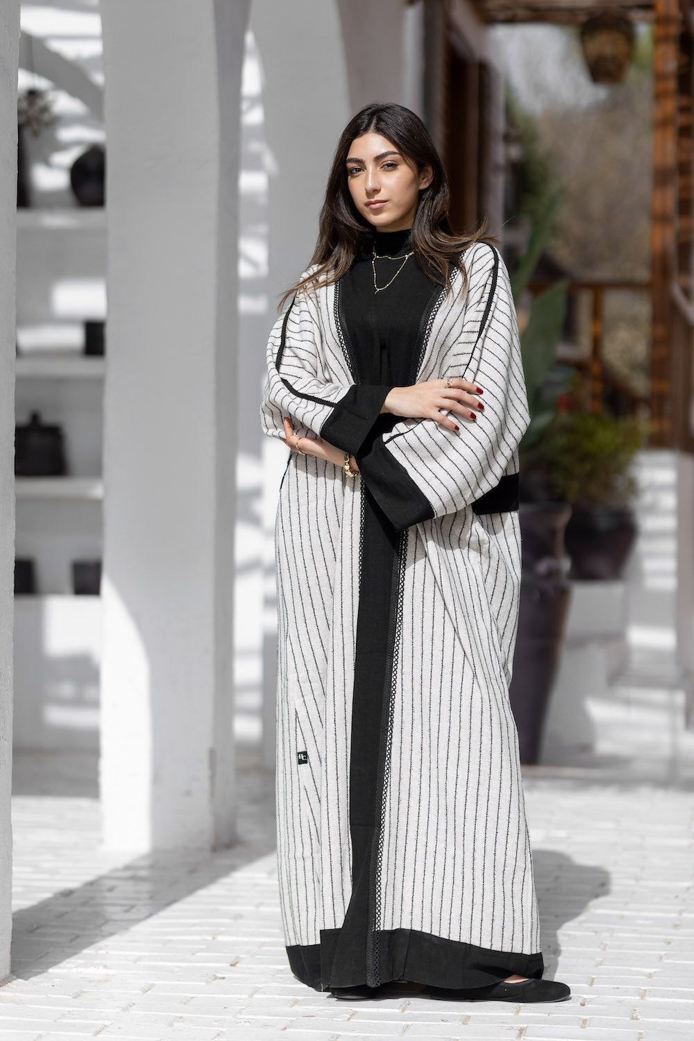 Morning Loom Linen Kaftan