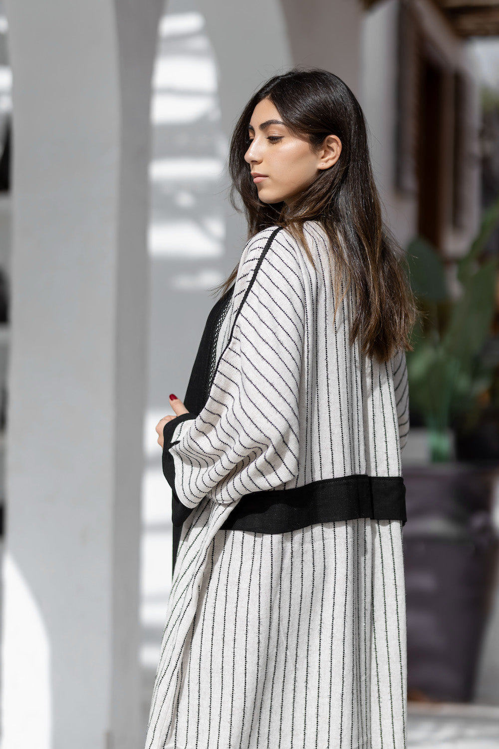 Morning Loom Linen Kaftan