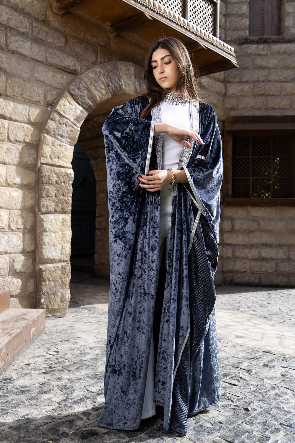 Majestic Velvet Kaftan